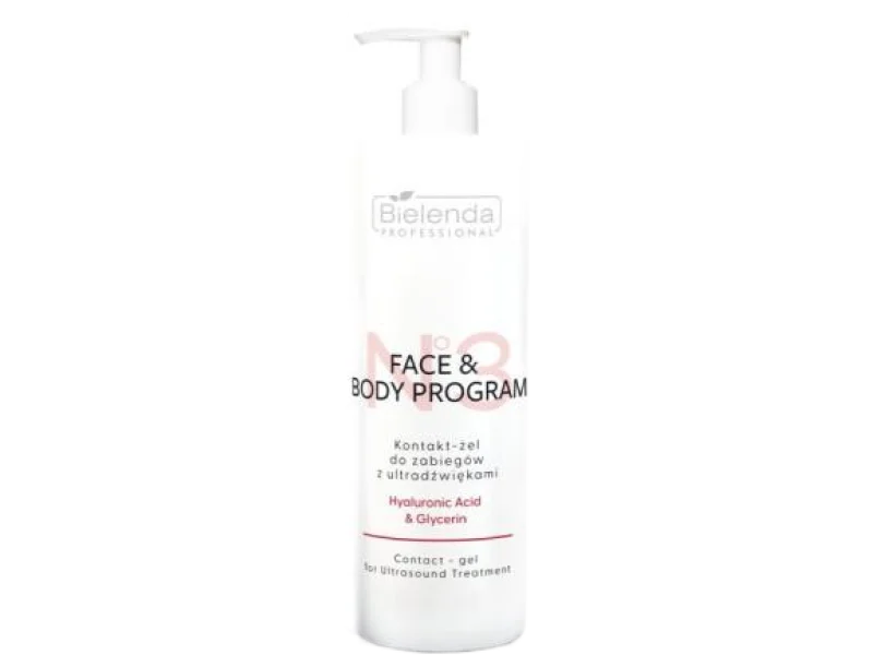 Bielenda Professional kontakt-żel do zabiegów z ultradźwiękami, 500 g