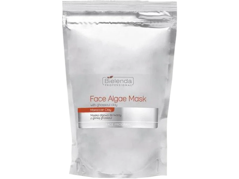 Bielenda Professional maska algowa do twarzy z glinką ghassoul, opakowanie uzupełniające, 190 g