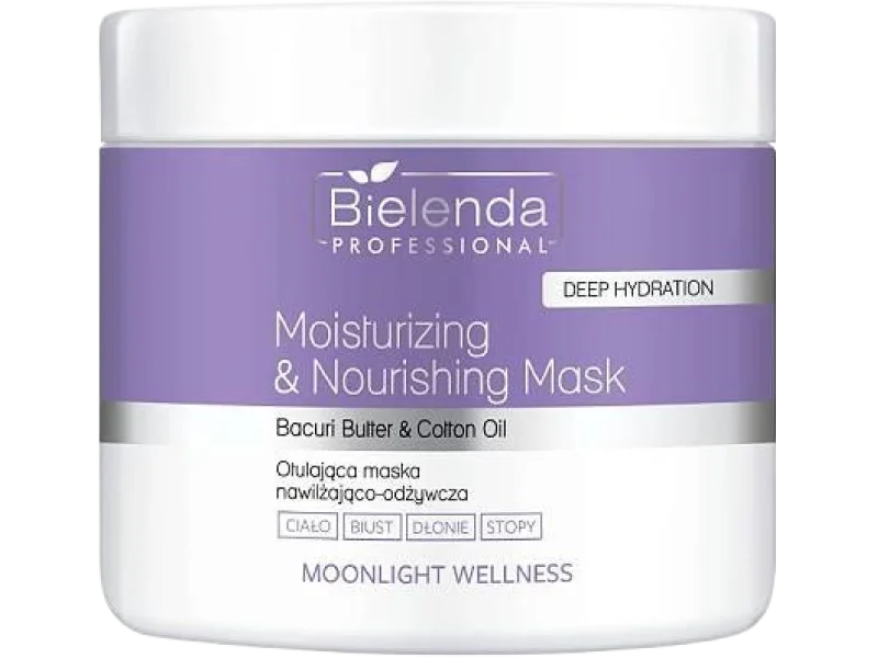 Bielenda Professional Moonlight Wellness Otulająca maska nawilżająco-odżywcza, 600 g
