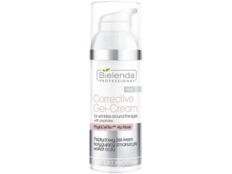 Bielenda Professional peptydowy żel-krem korygujący zmarszczki wokół oczu, 50 ml
