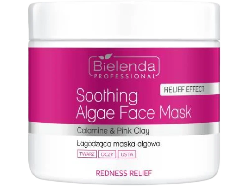 BIELENDA PROFESSIONAL Redness Relief Łagodząca maska algowa, 160 g