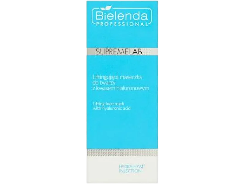 Bielenda Professional Supremelab liftingująca maseczka do twarzy z kwasem hialuronowym, maska, 70 ml