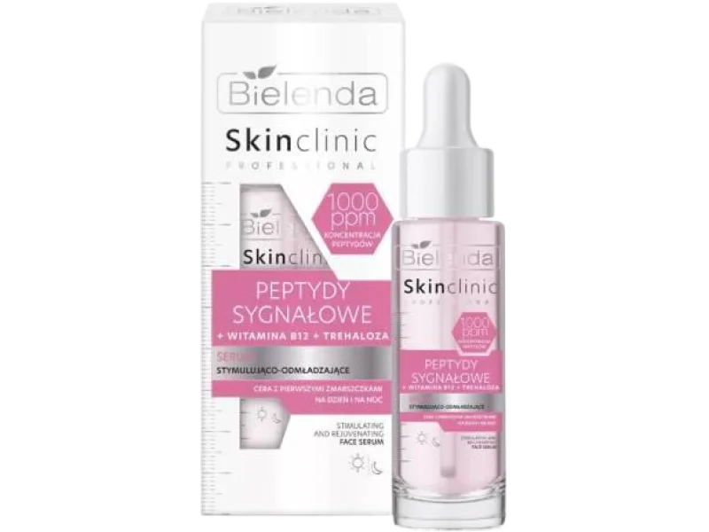 Bielenda Skin Clinic Professional, serum stymulująco-odmładzające z peptydami sygnałowymi, 30 ml
