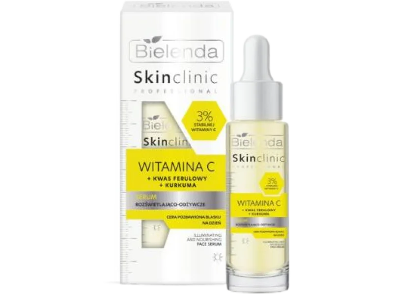Bielenda Skin Clinic Professional witamina C, serum rozświetlająco-odżywcze, 30 ml