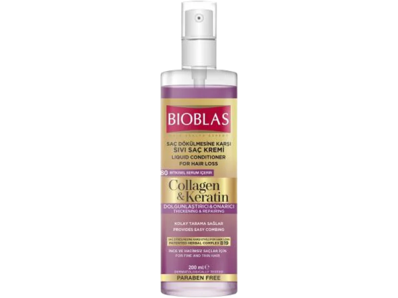 Bioblas odżywka kolagenowo-keratynowa do włosów, 200 ml