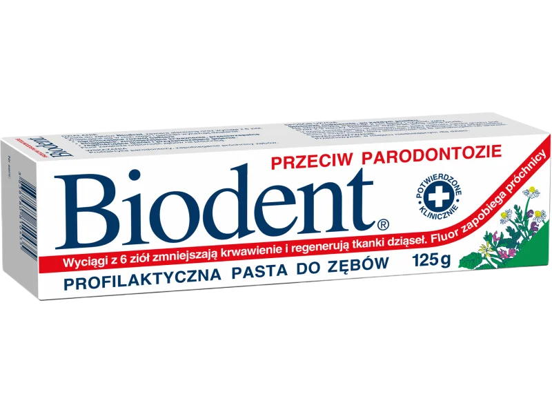 BIODENT przeciw paradontozie, pasta, 125 g
