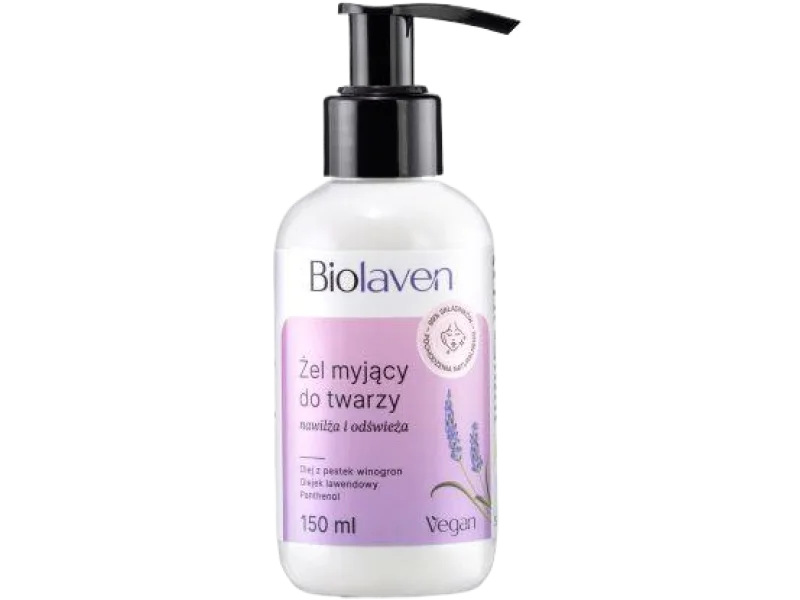 BIOLAVEN Żel myjący do twarzy, żel, 150 ml