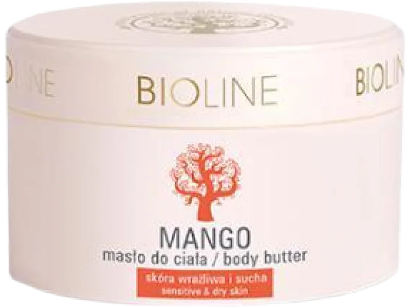 BIOLINE Masło do ciała mango KRÓTKA DATA 10.10.2025, 200 ml