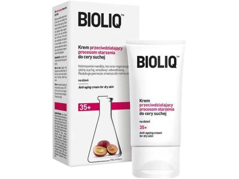 BIOLIQ 35+ Krem przeciwdziałający procesom starzenia do cery suchej, 50 ml