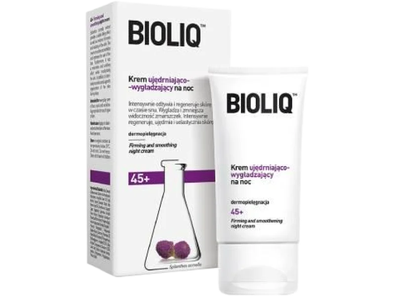 BIOLIQ 45+ Krem ujędrniająco-wygładzający na noc, 50 ml