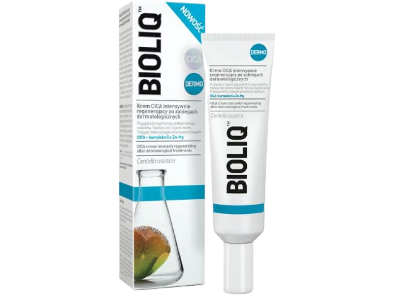 BIOLIQ DERMO Krem CICA intensywnie regenerujący po zabiegach dermatologicznych, 30 ml