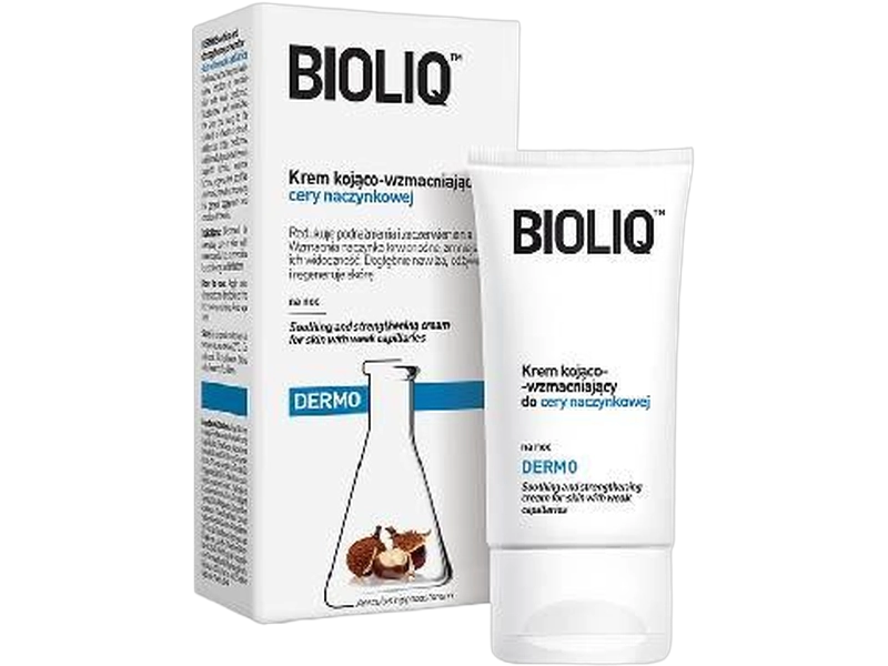 Bioliq Dermo krem kojąco-wzmacniający do cery naczynkowej, 50 ml