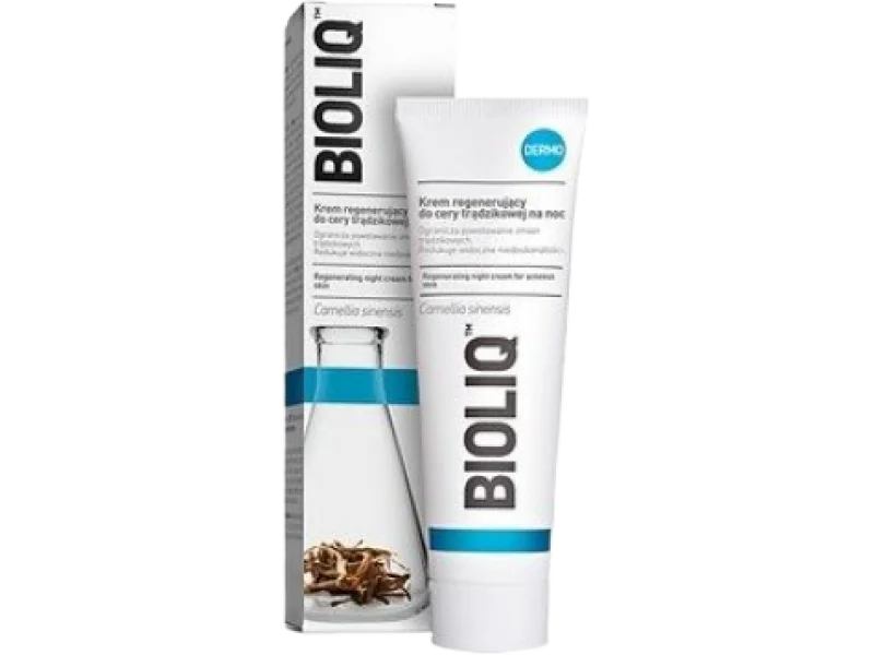 BIOLIQ DERMO Krem regenerujący do cery trądzikowej na noc, 50 ml