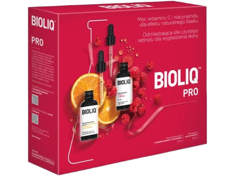 Bioliq Pro zestaw kosmetyków do twarzy, serum, 20 + 20 ml + ml