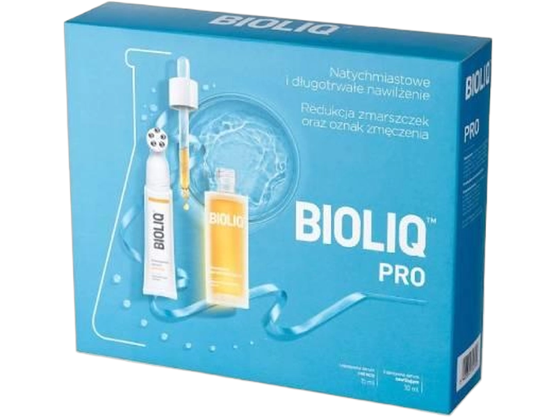 Bioliq Pro zestaw serum pod oczy + serum intensywnie nawilżające, 15 + 30 ml + ml