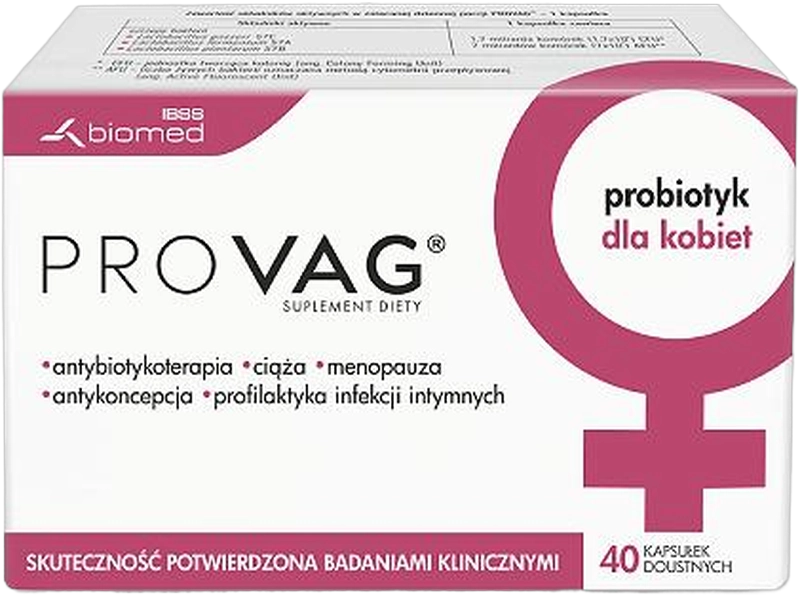 Biomed Provag, kapsułki, 40 kaps.