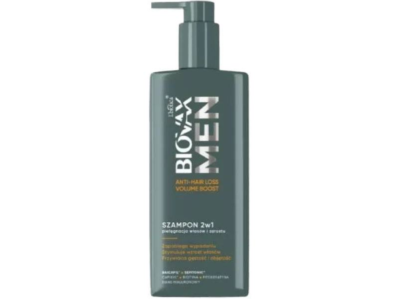 Biovax Men Anti Hair-Loss & Volume 2w1, szampon, 200 ml