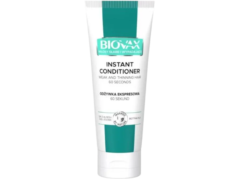 BIOVAX Odżywka ekspresowa 7w1 do włosów słabych i wypadających, 200 ml