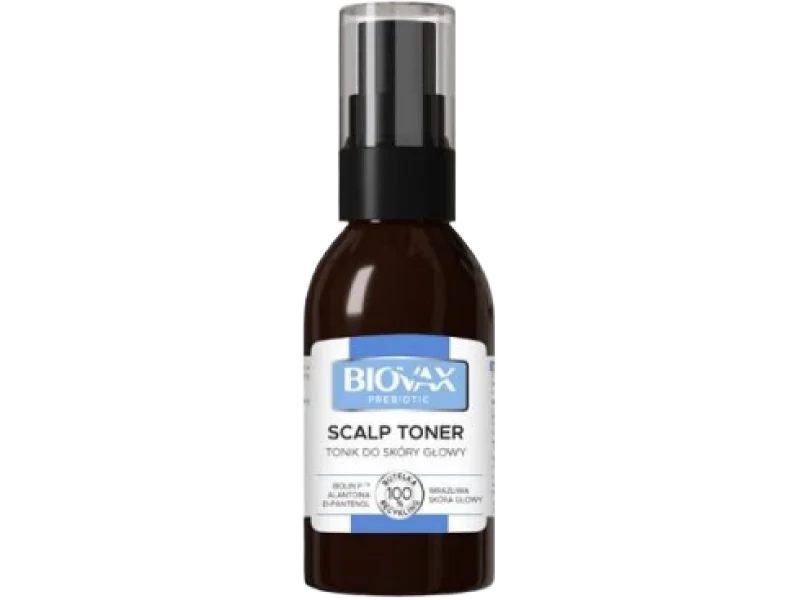 BIOVAX PREBIOTIC Tonik do skóry głowy, płyn na skórę, 100 ml