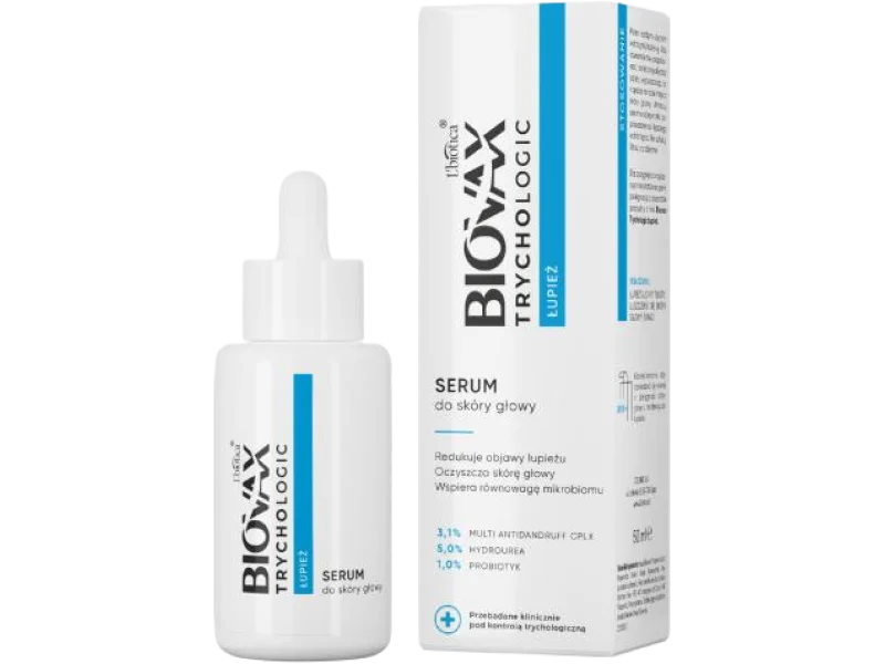 BIOVAX Trychologic Łupież Serum do skóry głowy, 50 ml
