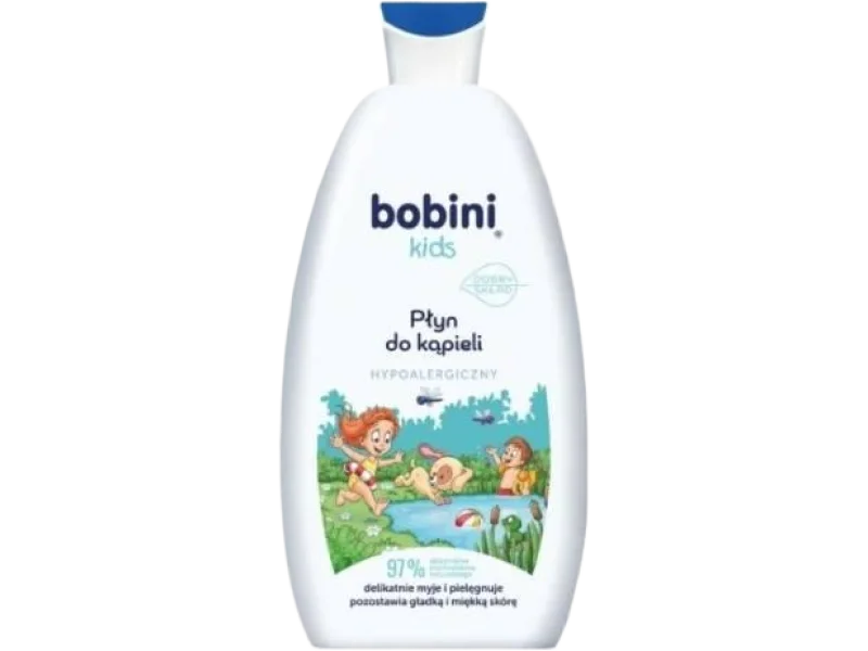 BOBINI KIDS Płyn do kąpieli – hypoalergiczny, 500 ml