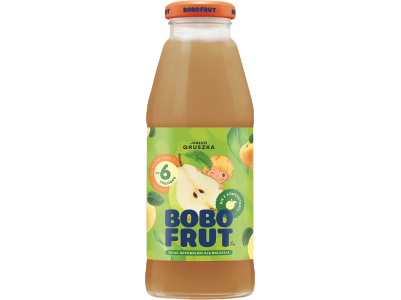 Bobo Frut nektar jabłko gruszka po 6 miesiącu, napój, 300 ml
