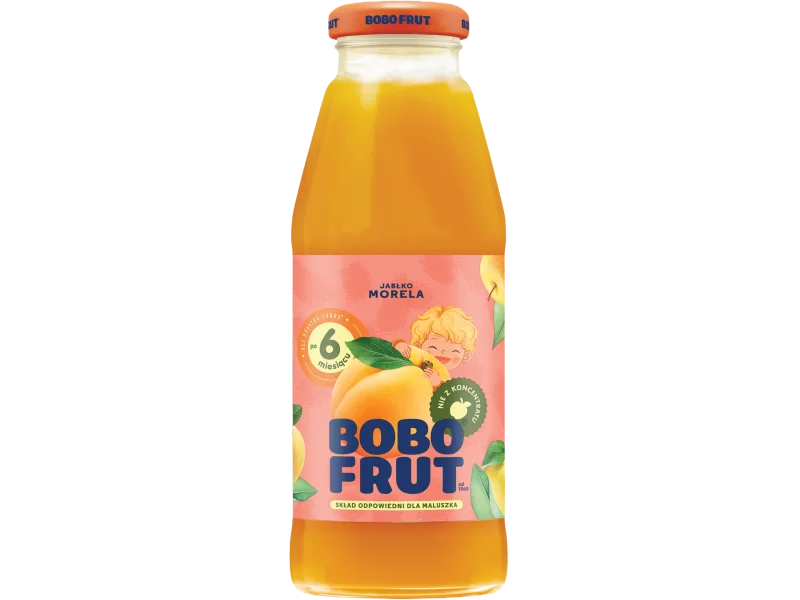 Bobo Frut nektar jabłko morela, po 6 miesiącu, napój, 300 ml