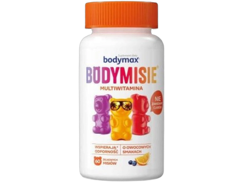 Bodymax Bodymisie, smak owocowy, żelki, 60 szt.