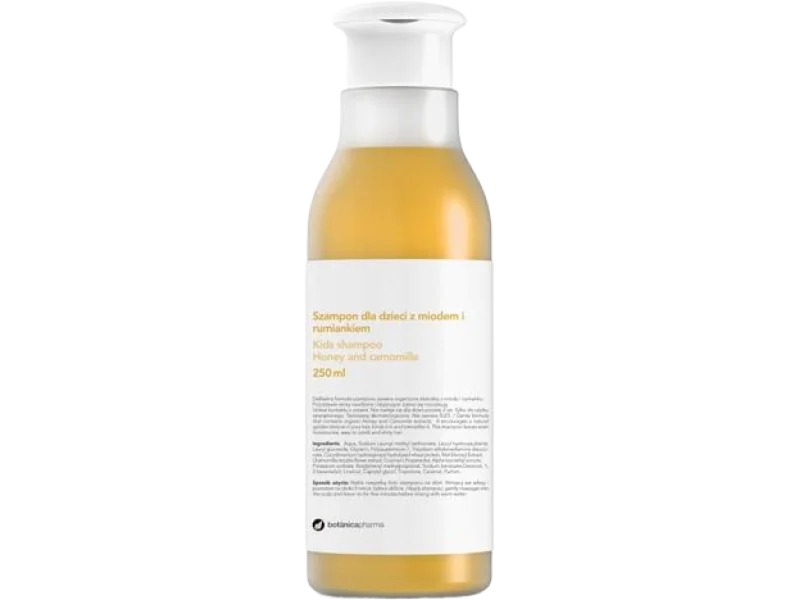 Botanicapharma szampon dla dzieci z miodem i rumiankiem, 250 ml