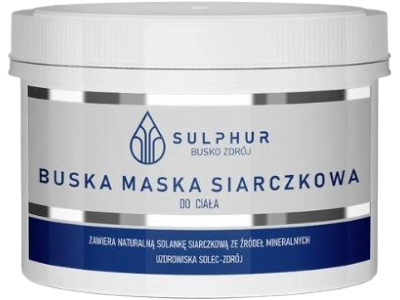 BUSKA MASKA SIARCZKOWA do ciała, 500 g