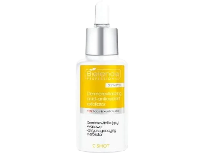 C-SHOT dermorewitalizujący kwasowo-antyoksydacyjny eksfoliator GLOW PEEL, peeling, 30 ml