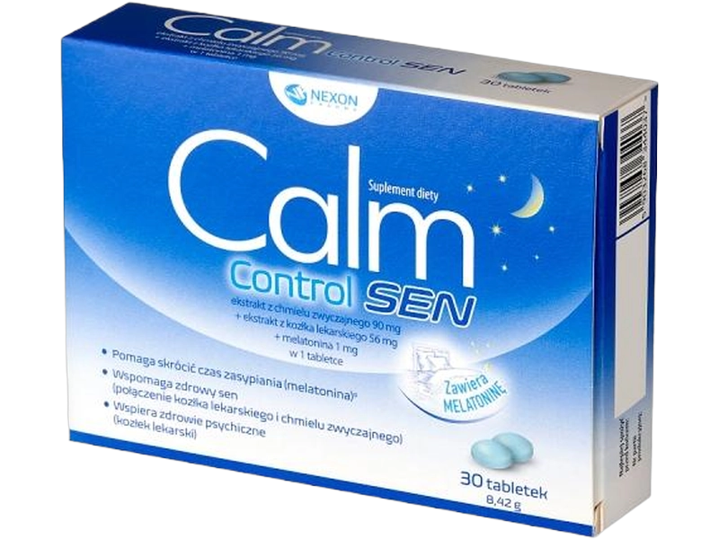 Calm Control Sen, tabletki, 30 tabl.