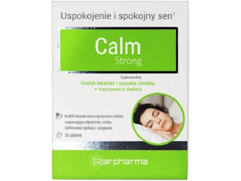 Starpharma Calm Strong, tabletki, 30 tabl.
