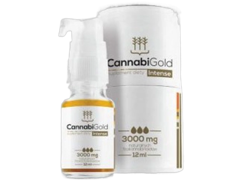 Cannabigold Intense, olejek, 12 ml