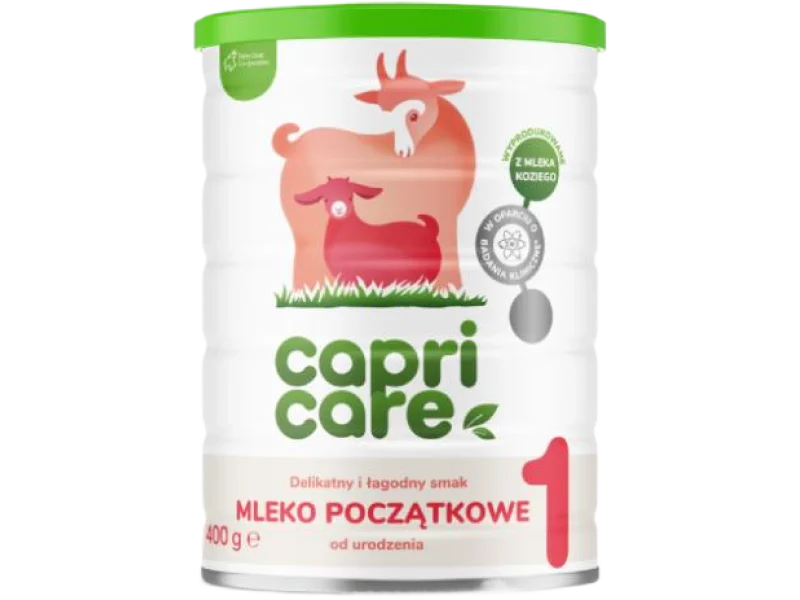 Capricare 1 Mleko początkowe od urodzenia oparte na mleku kozim, proszek, 400 g