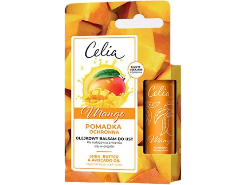 Celia pomadka ochronna – olejkowy balsam do ust mango, 1 g