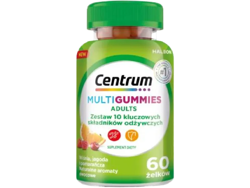 Centrum Adult Gummies MVM, żelki, 60 szt.