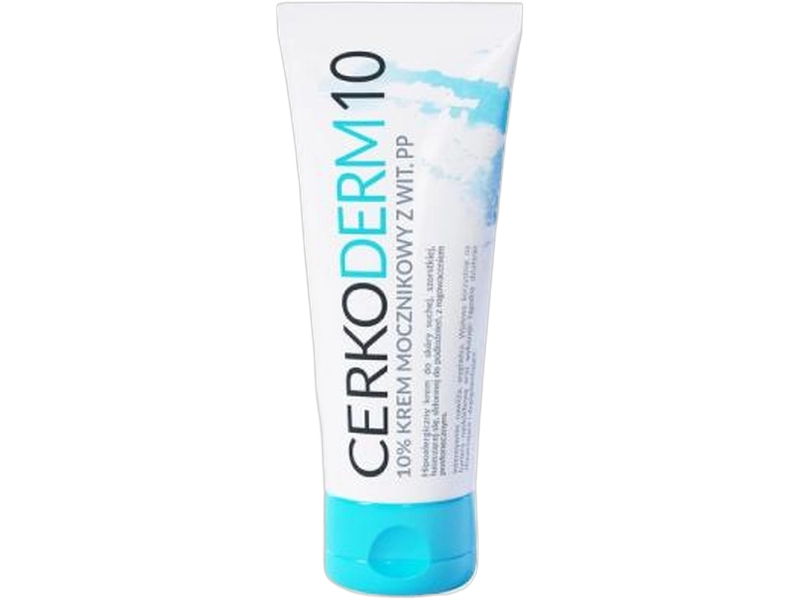 Cerko-derm 10 krem z mocznikiem do skóry suchej, 10%, 75 ml
