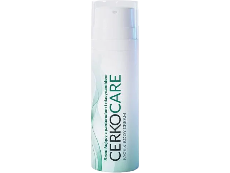 CERKOCARE Krem kojący z pantenolem i niacynamidem, 50 ml