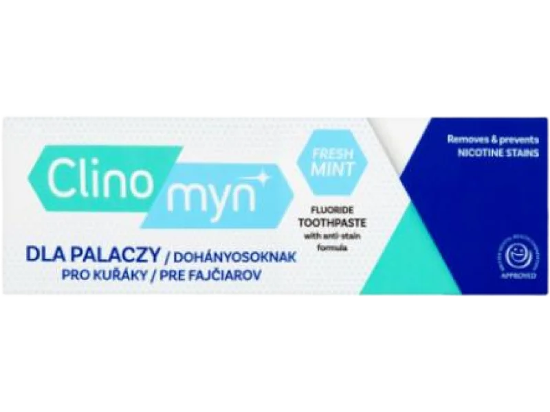 Clinomyn wybielająca pasta do zębów dla palaczy, 75 ml