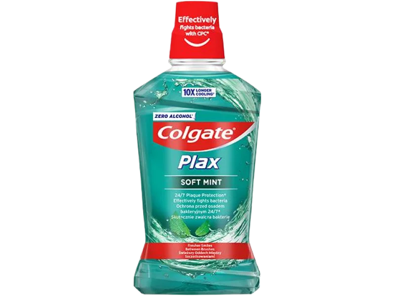 Colgate Plax Soft Mint, płyn do jamy ustnej, 500 ml
