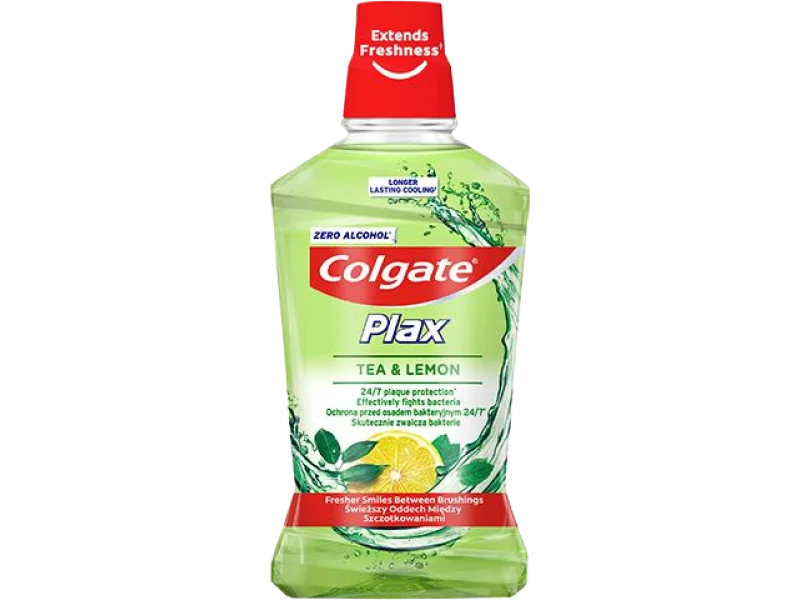 Colgate Plax Tea & Lemon, płyn do jamy ustnej, 500 ml