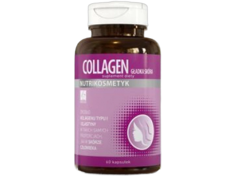 Collagen gładka skóra, kapsułki, 60 kaps.
