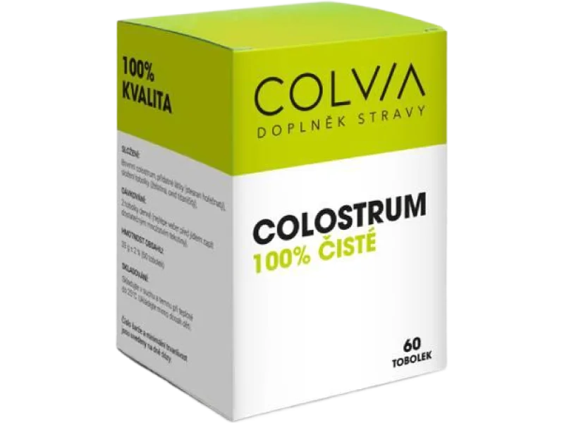 Colvia Colostrum 100% Pure, kapsułki, 450 mg, 60 kaps.