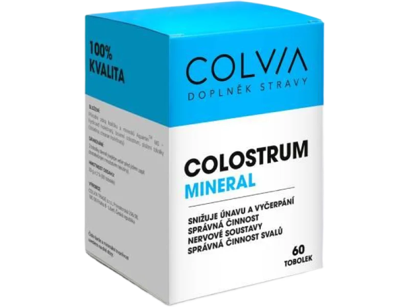 Colvia Colostrum + Minerał, kapsułki, 60 kaps.