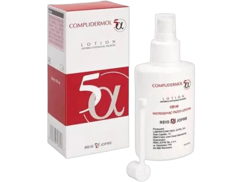 Complidermol 5alfa, lotion, 120 ml
