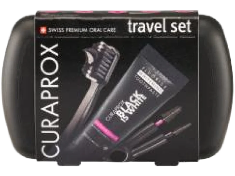 CURAPROX Black is White, zestaw, 1 szt.