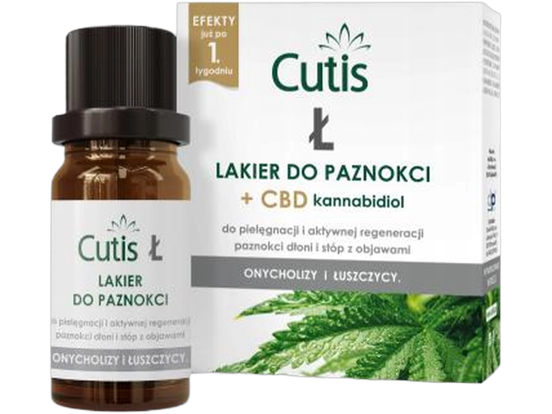 Cutis Ł, lakier do paznokci, 10 ml
