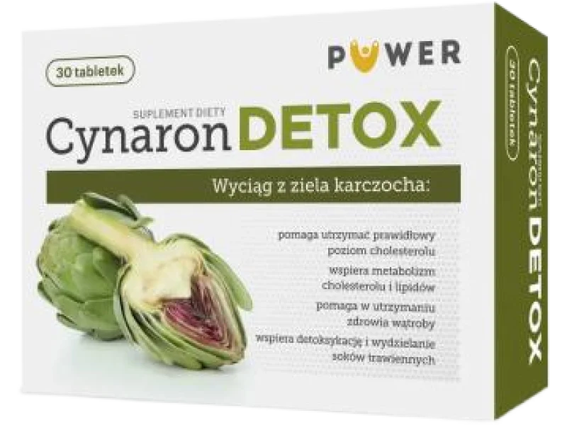 Cynaron Detox, tabletki, 250 mg, 30 tabl.