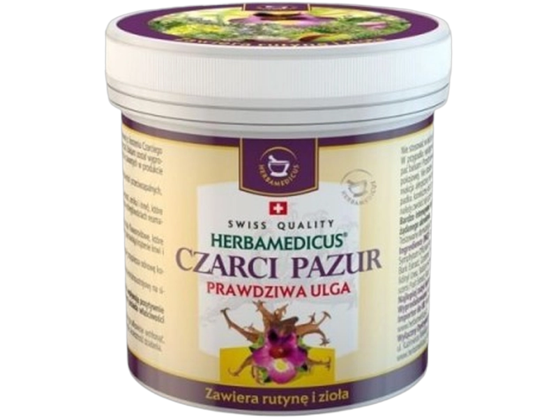 Czarci pazur z rutyną i ziołami, balsam, 250 ml